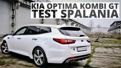 Kia Optima Kombi GT 2.0 T-GDI 245 KM (AT) - pomiar zużycia paliwa
