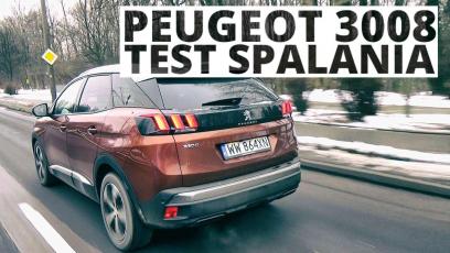 Peugeot 3008 1.6 THP 165 KM (AT) - pomiar zużycia paliwa