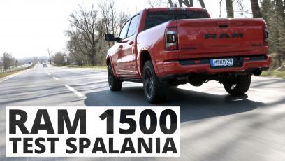 RAM 1500 5.7 HEMI V8 401 KM (AT) - pomiar zużycia paliwa
