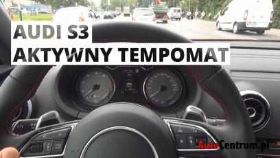 Audi S3 Limousine - działanie aktywnego tempomatu