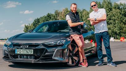 Audi RS e-tron GT: robimy test i wyścig z Tomkiem Kucharem w RS 6 Avant!