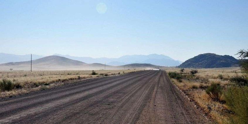 Skoda Yeti w Namibii - dzień 2 - poznajemy szutry i piaski