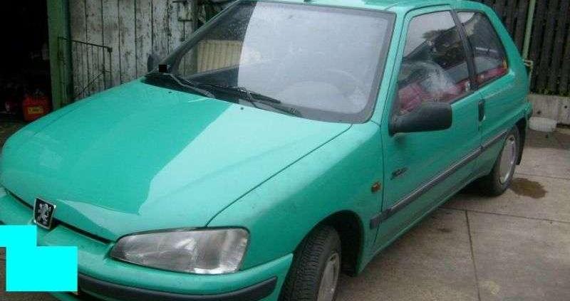 Opis techniczny Peugeot 106