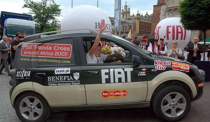 Fiat Panda Cross around Africa 2007