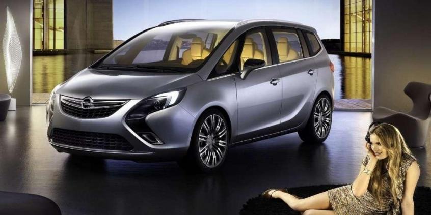 Opel Zafira Tourer Concept - Pociąg do nowoczesności