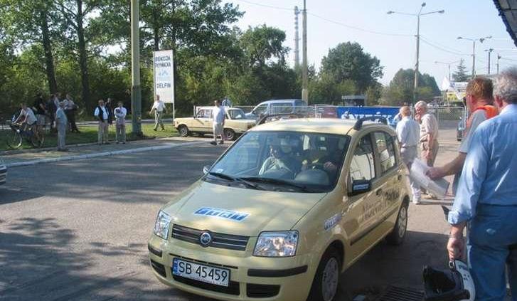 Dziennikarze-rajdowcy w Dębicy