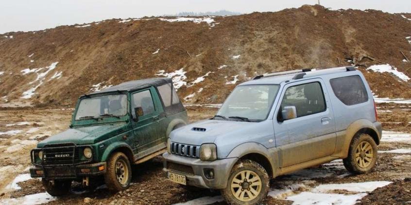 Suzuki Jimny vs. Suzuki Samurai - syn kontra ojciec?