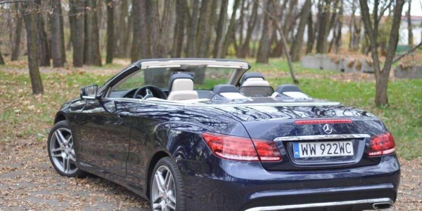Mercedes klasy E Kabriolet - nie tylko na lato