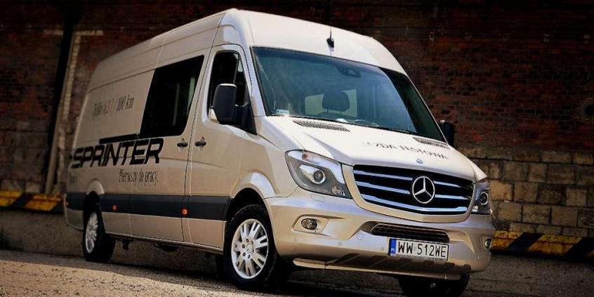 Mercedes Sprinter 316 CDI - biuro w motoryzacyjnym wydaniu