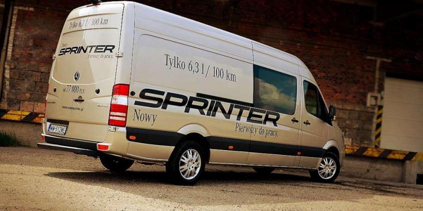 Mercedes Sprinter 316 CDI - biuro w motoryzacyjnym wydaniu