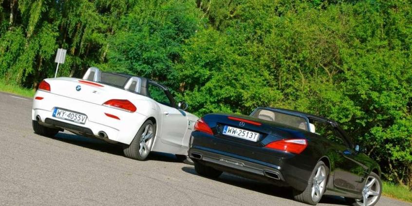 Roadstery w dwóch smakach - BMW Z4 35isDrive vs Mercedes SL350 BlueEFFICIENCY