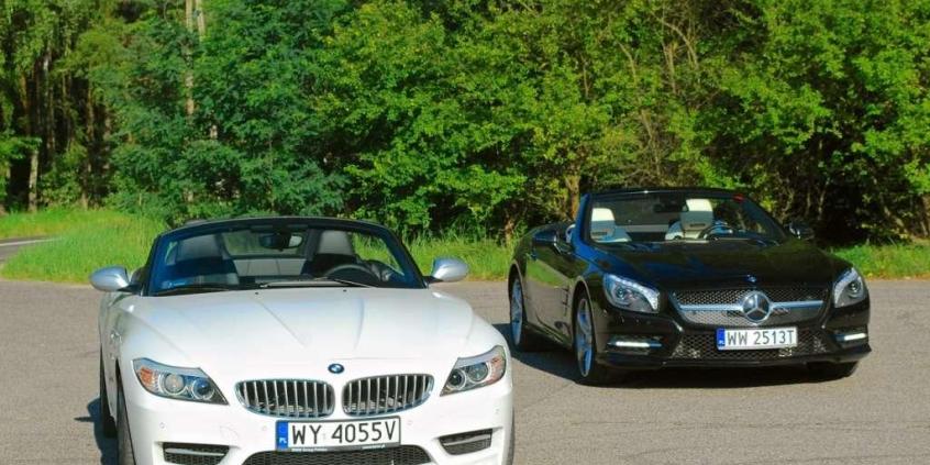 Roadstery w dwóch smakach - BMW Z4 35isDrive vs Mercedes SL350 BlueEFFICIENCY