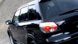 Mitsubishi Outlander Turbo - widok z tyłu