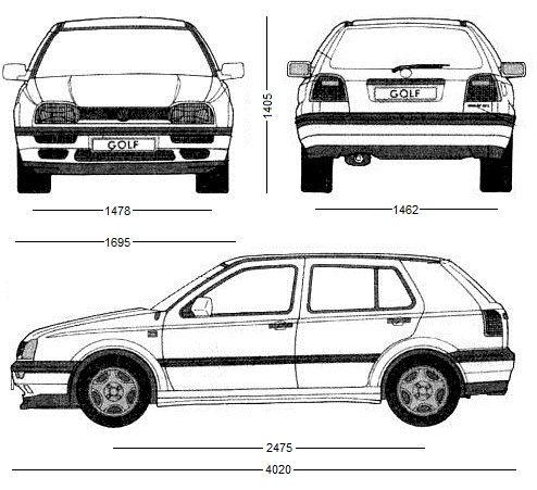 Volkswagen Golf III Hatchback • Dane techniczne • AutoCentrum.pl