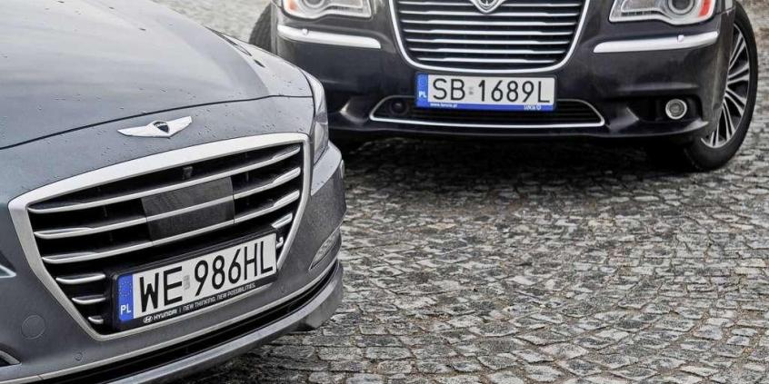 Hyundai Genesis 3.8 HTRAC vs. Lancia Thema 3.6 AWD - nie tylko Niemcy