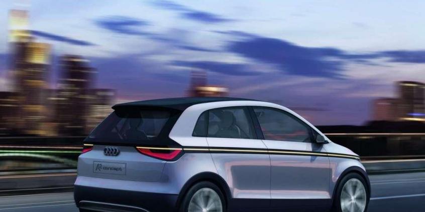 Audi A2 Concept - Teatr światła