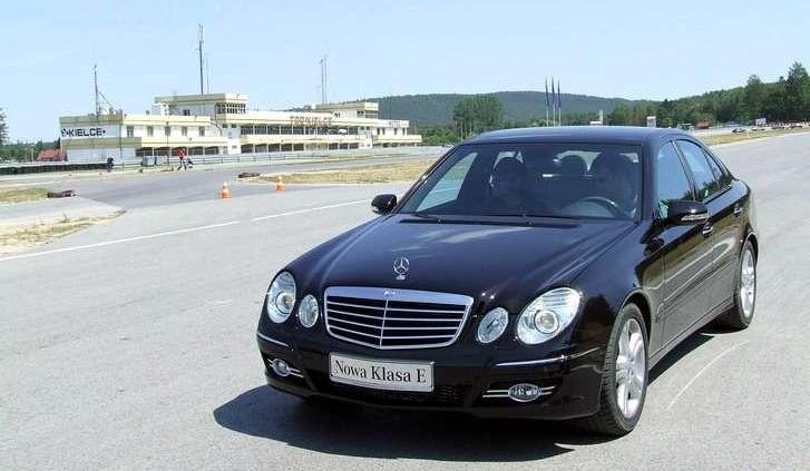 Nowa Klasa E - pierwsze jazdy na torze Kielce