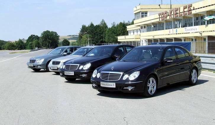 Nowa Klasa E - pierwsze jazdy na torze Kielce