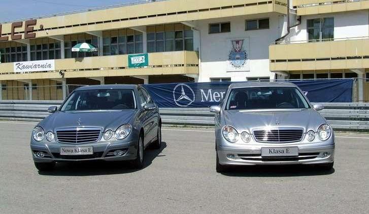 Nowa Klasa E - pierwsze jazdy na torze Kielce