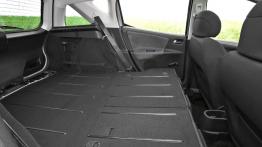 Peugeot 207 Kombi - tylna kanapa złożona, widok z boku