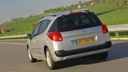 Peugeot 207 Kombi - tył - reflektory wyłączone