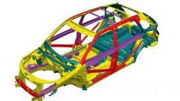 Skoda Fabia II Kombi - schemat konstrukcyjny auta