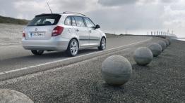 Skoda Fabia II Kombi - widok z tyłu