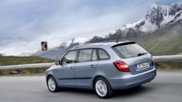 Skoda Fabia II Kombi - widok z tyłu