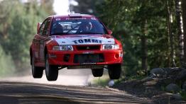 Mitsubishi Lancer EVO VI WRC - widok z przodu