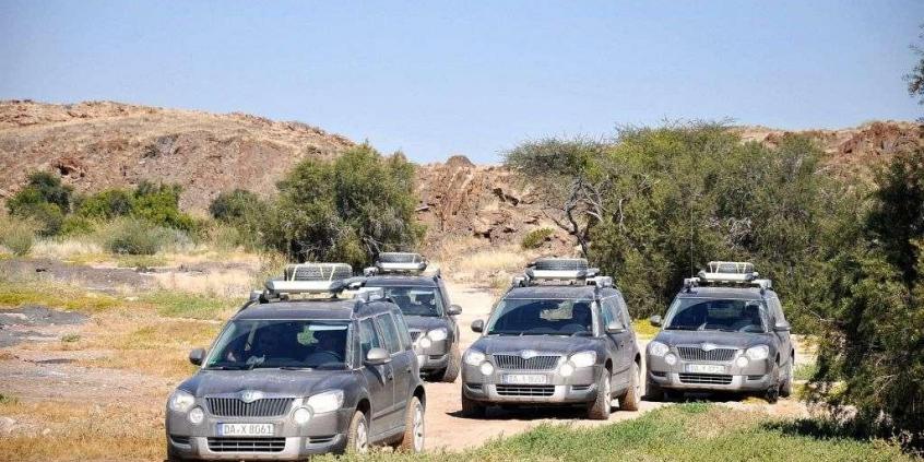 Skoda Yeti w Namibii - dzień 3 - podróż nad Atlantyk