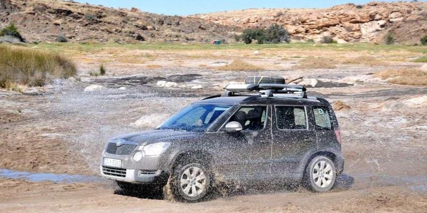 Skoda Yeti w Namibii - dzień 3 - podróż nad Atlantyk