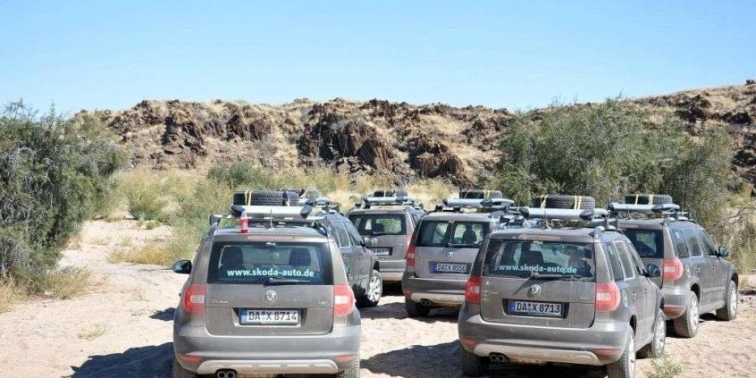 Skoda Yeti w Namibii - dzień 3 - podróż nad Atlantyk