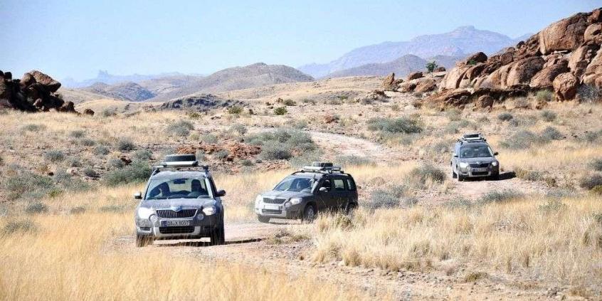 Skoda Yeti w Namibii - dzień 3 - podróż nad Atlantyk