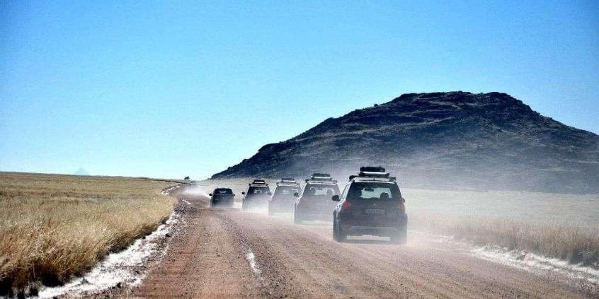 Skoda Yeti w Namibii - dzień 3 - podróż nad Atlantyk