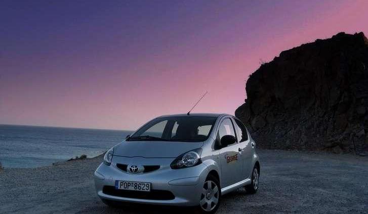 Toyota Aygo a wynajem samochodu