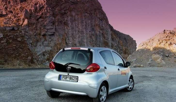 Toyota Aygo a wynajem samochodu