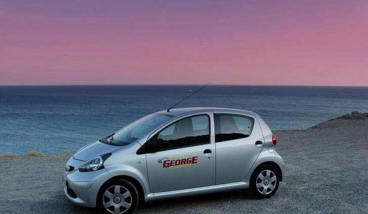 Toyota Aygo a wynajem samochodu