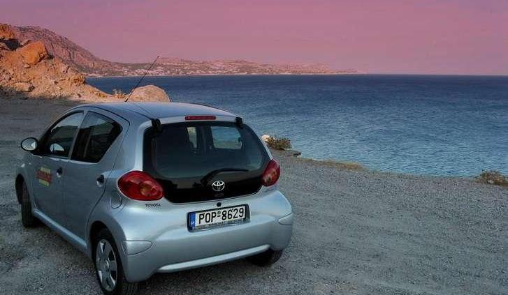Toyota Aygo a wynajem samochodu