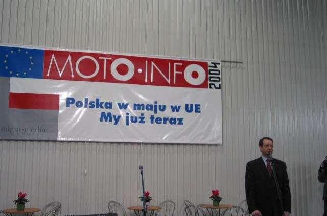 Marek Pol otwiera MOTO &amp;#8211; INFO 2004