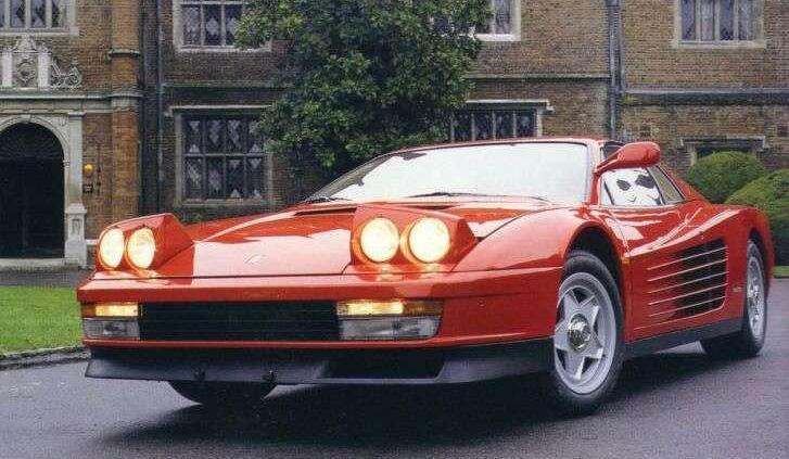 Czerwona gorączka - Ferrari Testarossa