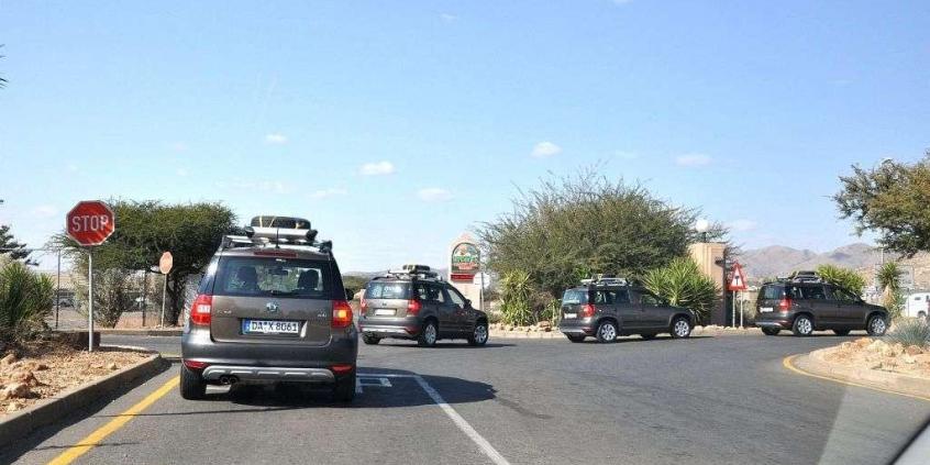 Skoda Yeti w Namibii - dzień 1 - pierwsze wrażenia