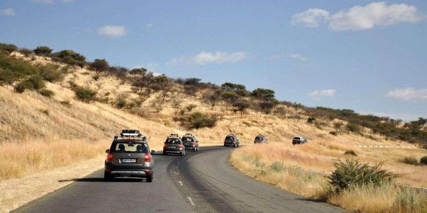 Skoda Yeti w Namibii - dzień 1 - pierwsze wrażenia