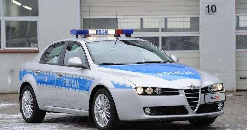 Alfa Romeo 159 w &amp;quot;mundurze&amp;quot; Policji