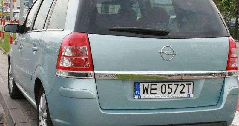 Wszechstronny van - test Opla Zafiry 1.7 CDTI