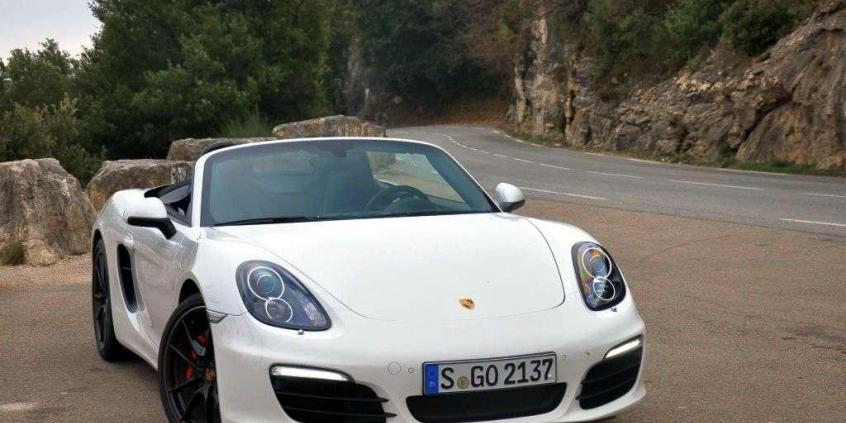 Porsche Boxster - spojrzenie z Olimpu