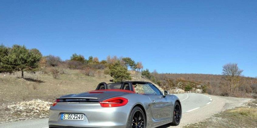 Porsche Boxster - spojrzenie z Olimpu