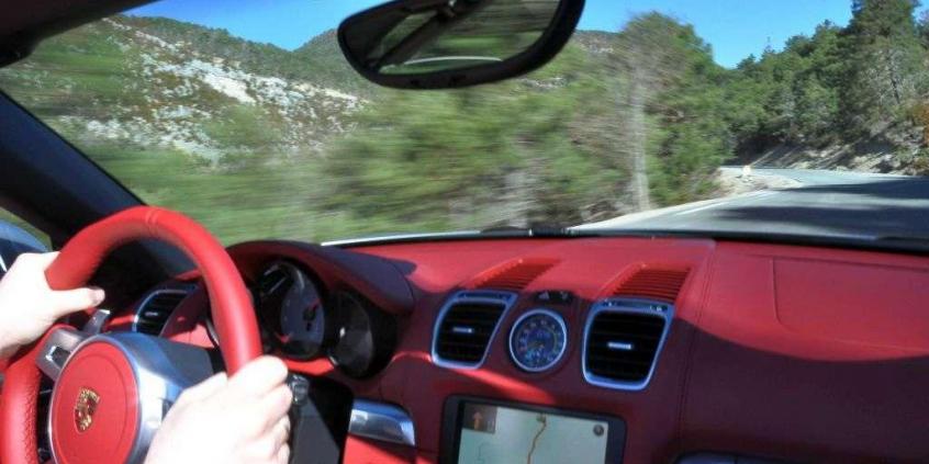 Porsche Boxster - spojrzenie z Olimpu