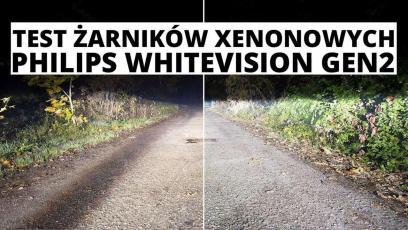 Testujemy żarówki - Philips Xenon WhiteVision gen2