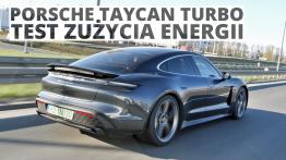 Porsche Taycan Turbo 680 KM - pomiar zużycia energii