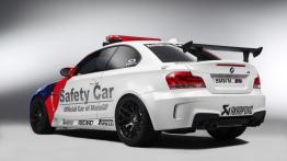 BMW seria 1 M Coupe - samochód bezpieczeństwa MotoGP - tył - reflektory wyłączone